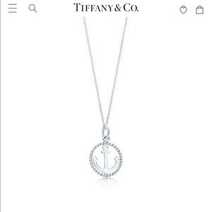 Tiffany & co Anchor Necklace